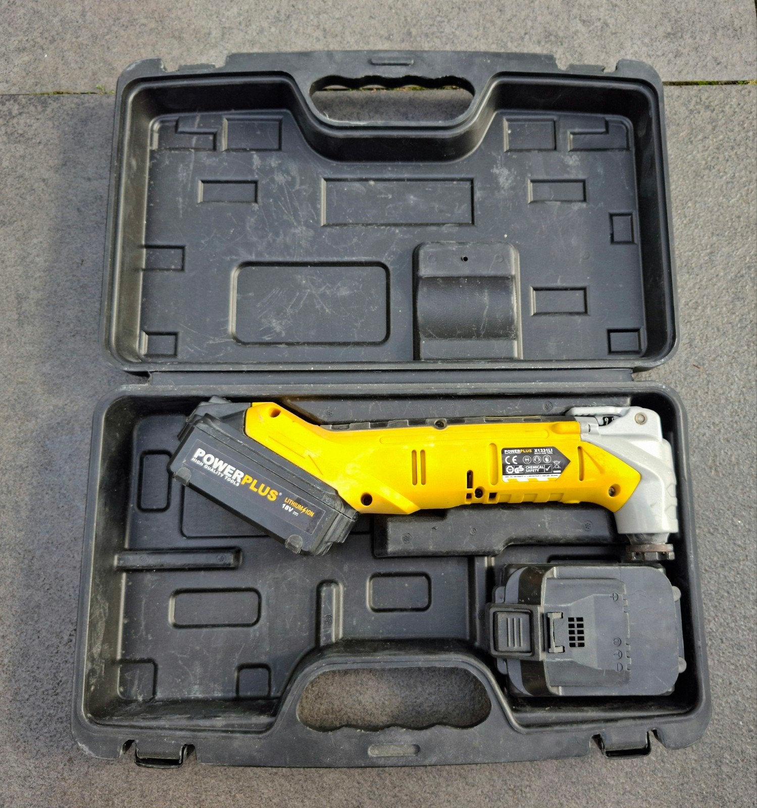 Powerplus Multitool, Doe-het-zelf en Verbouw, Gereedschap | Zaagmachines, Gebruikt, Ophalen of Verzenden, Powerplus, 30 tot 70 mm
