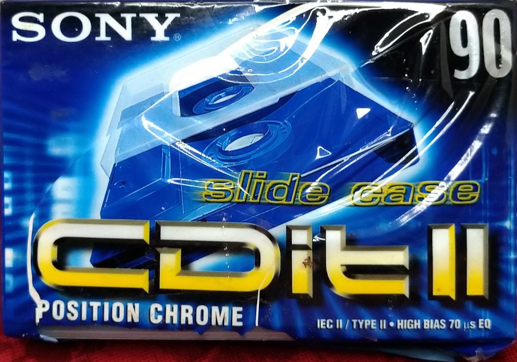 Sony CD it II Position Chrome IEC II 90 Tape, cassettebandje, Overige genres, 1 bandje, Ophalen of Verzenden, Nieuw in verpakking