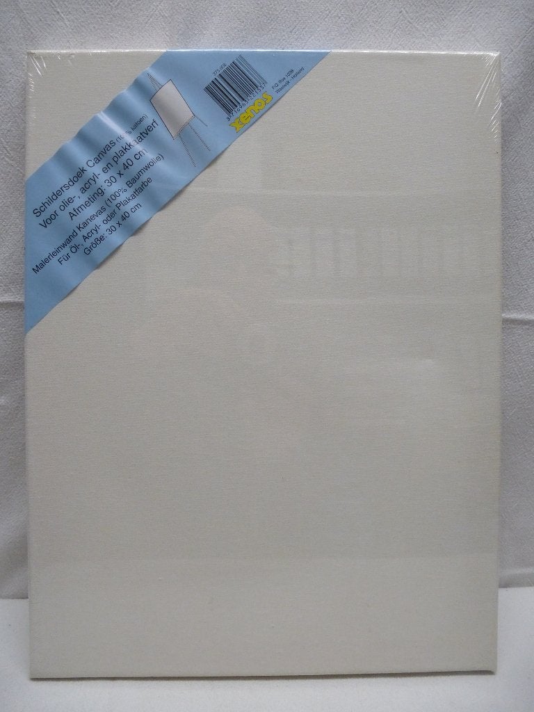 Xenos schildersdoek van katoen | Afmetingen BxH (cm): 30x40, Ophalen of Verzenden, Nieuw, Doek