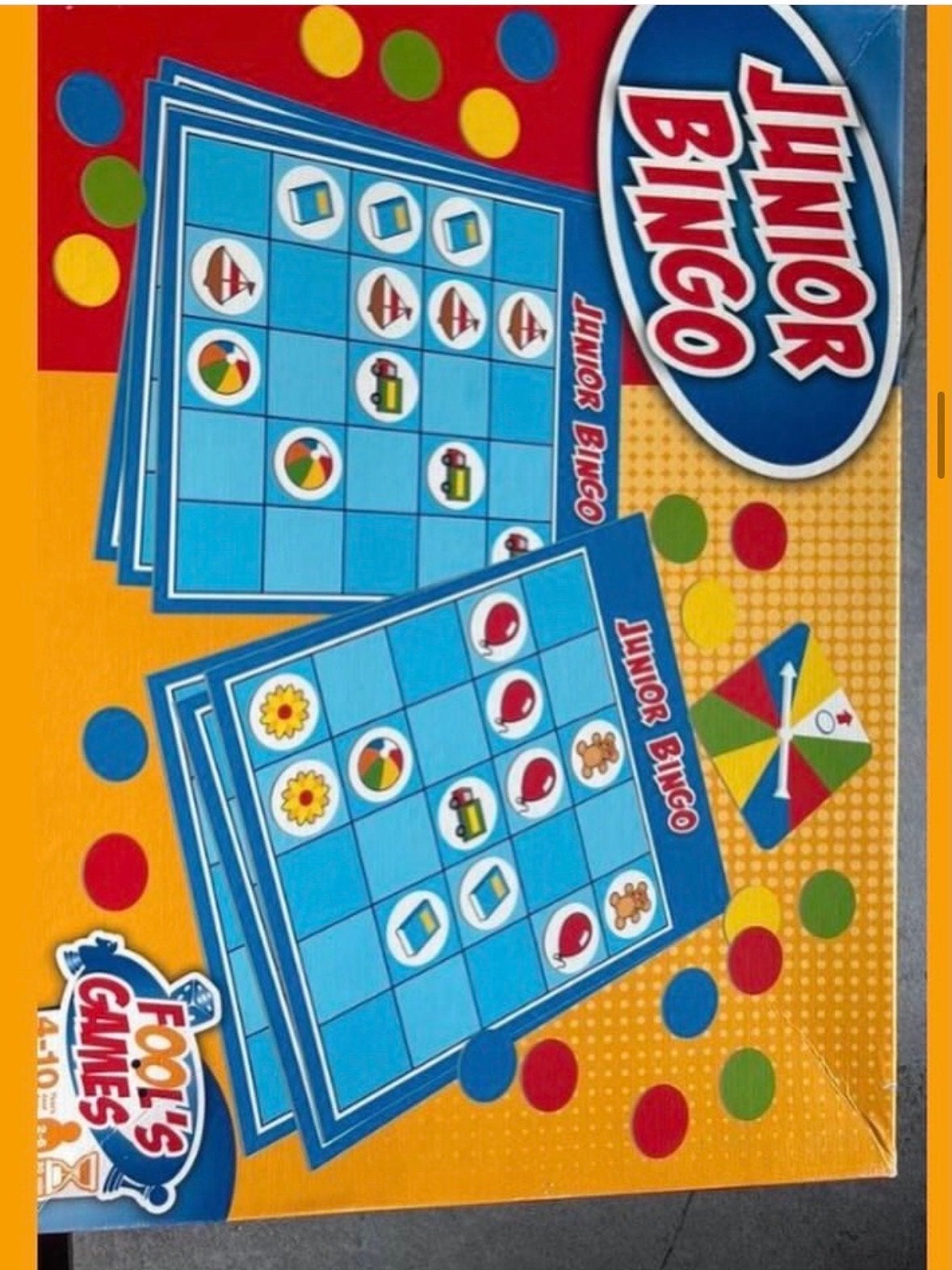 Junior Bingo Spel - Leuk voor Kinderen!, Drie of vier spelers, Ophalen, Gebruikt