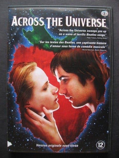 Across the universe, Cd's en Dvd's, Dvd's | Drama, Zo goed als nieuw, Overige genres, Vanaf 12 jaar, Nederlands, Ophalen of Verzenden