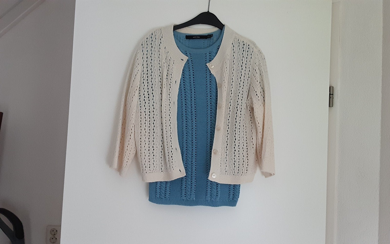 Dames top en vestje set, Maat 38/40 (M), Meerkleurig, Ophalen of Verzenden, Onbekend