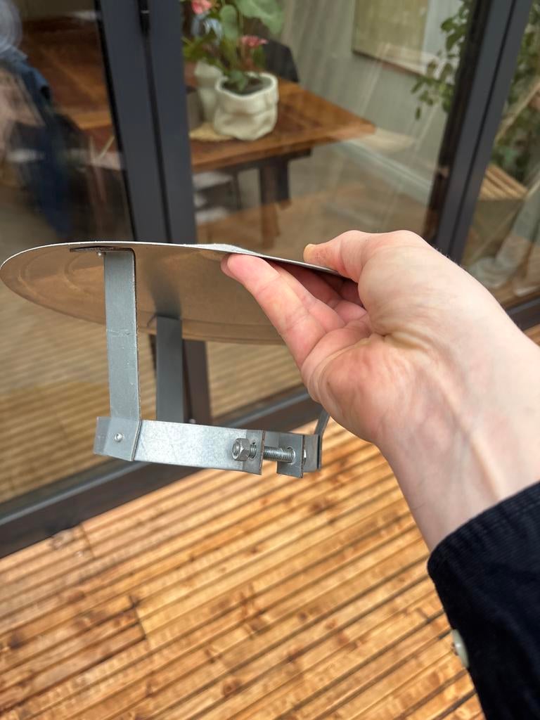 Verstelbare schoorsteenkap / pijpkap - goede staat, Gebruikt, Minder dan 30 cm, Overige typen, Minder dan 60 cm