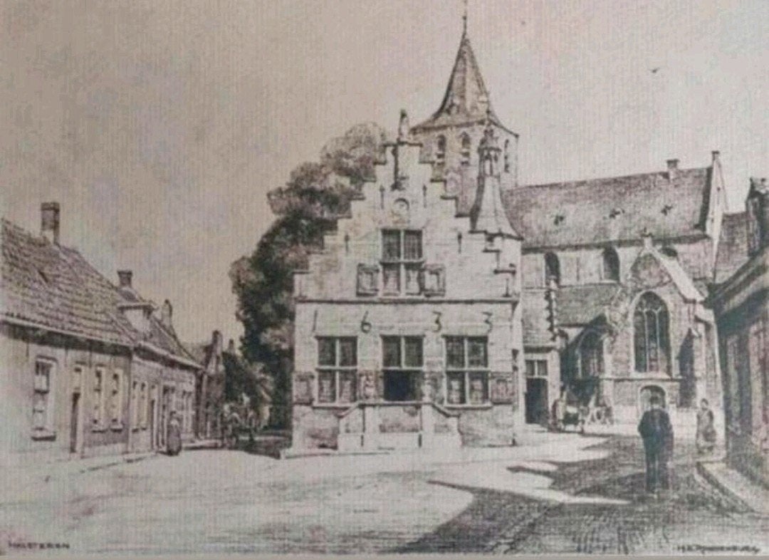 Halsteren ... H.E. Roodenburg ...., Ophalen of Verzenden