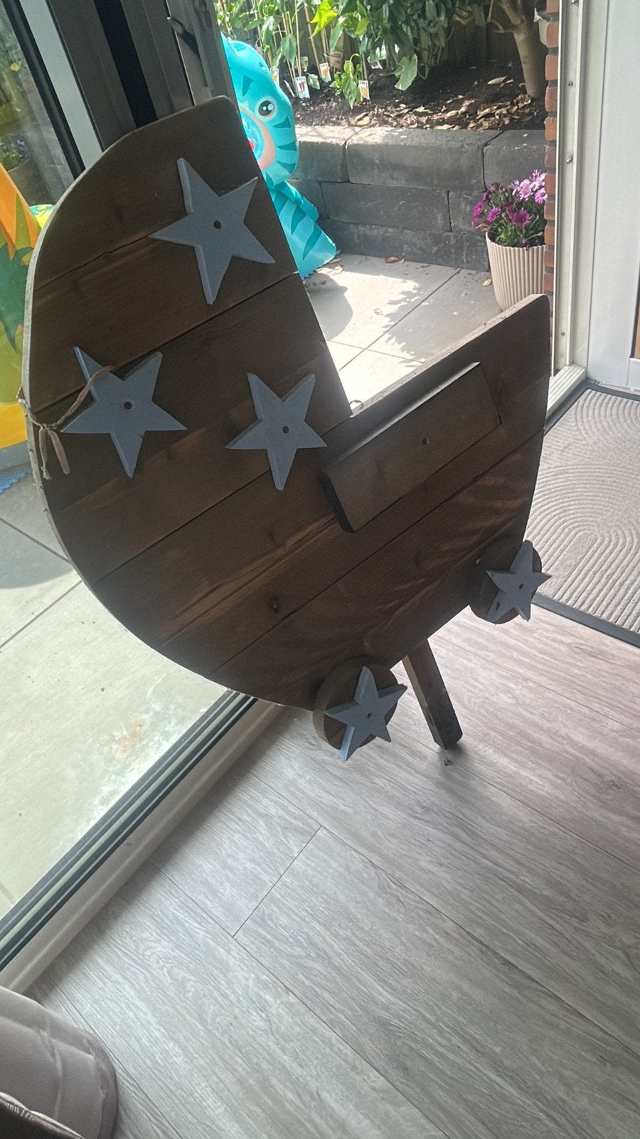 Geboortebord jongen, Kinderen en Baby's, Kraamcadeaus en Geboorteborden, Ophalen, Zo goed als nieuw