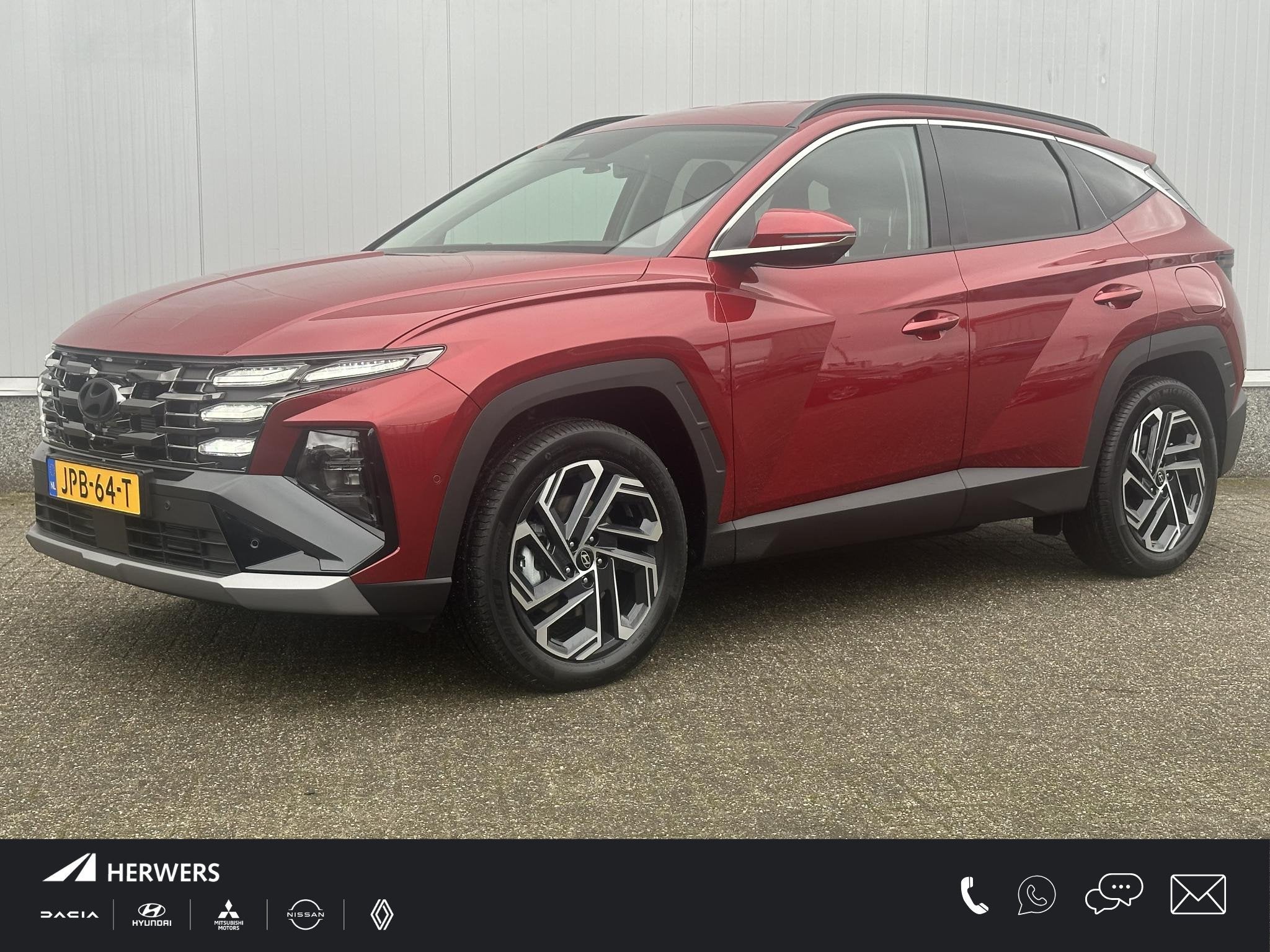 Hyundai Tucson 1.6 T-GDI PHEV Premium / Apple & Android carp, Auto's, Hyundai, 14 kWh, Euro 6, 4 cilinders, 252 pk