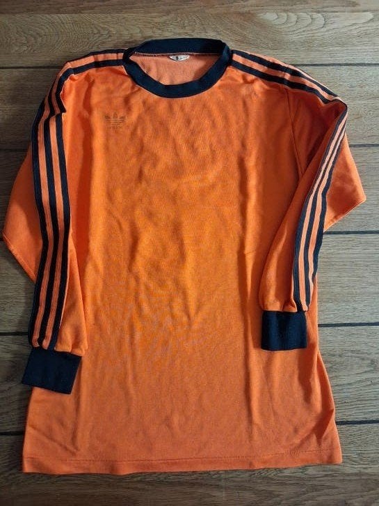 Nederlands elftal shirt knvb Adidas medium oranje vintage, Ophalen of Verzenden, Zo goed als nieuw, Maat 48/50 (M), Oranje
