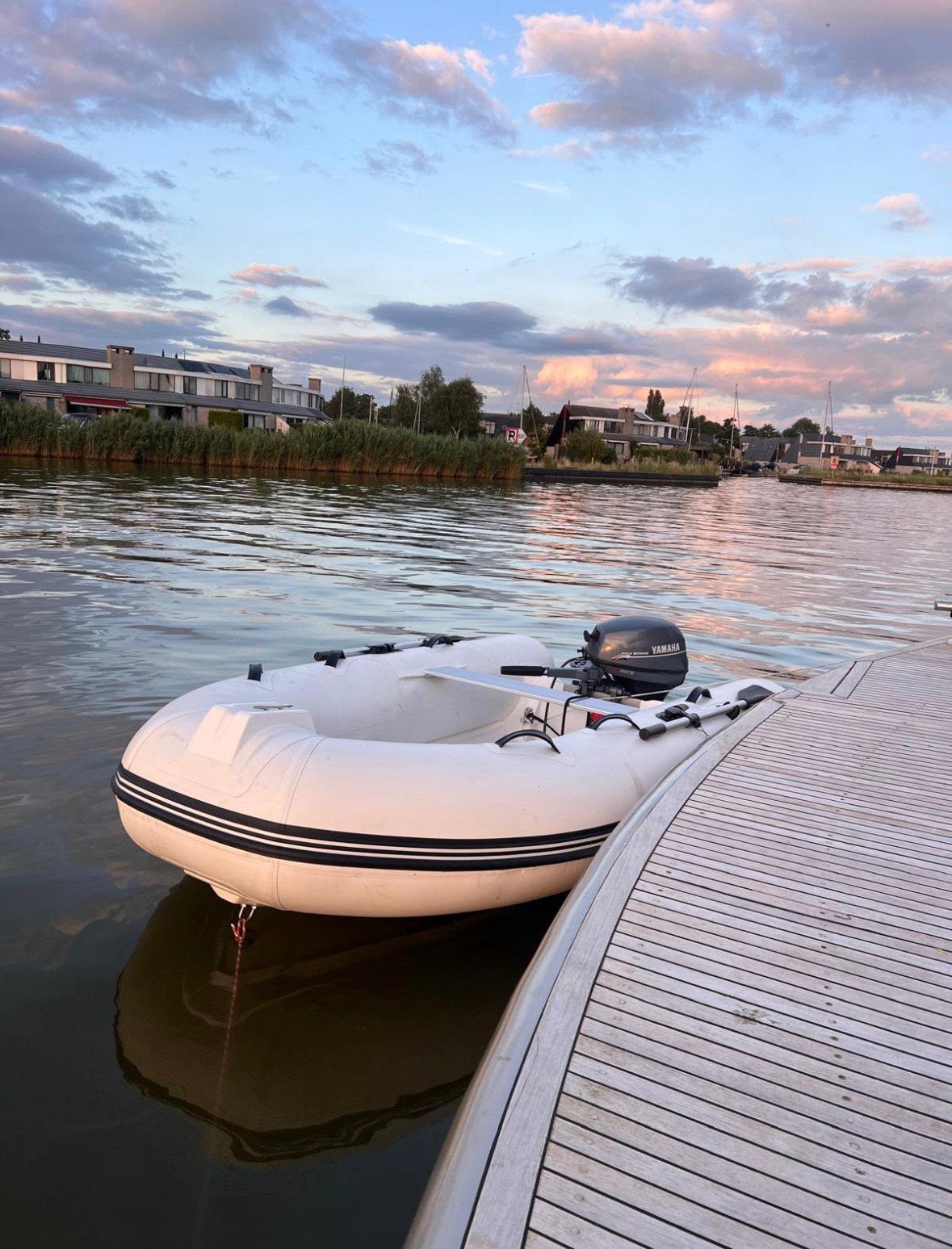 Rubberboot met 6pk yamaha, Watersport en Boten, Ophalen, Zo goed als nieuw, Overige typen