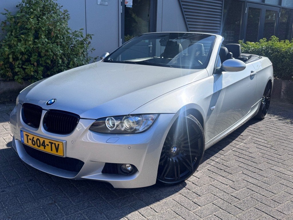 Bmw 3-SERIE 335 I CABRIO / MPACK / LEDER / LED / 19 INCH, Auto's, Automaat, Achterwielaandrijving, Gebruikt, Huisgarantie