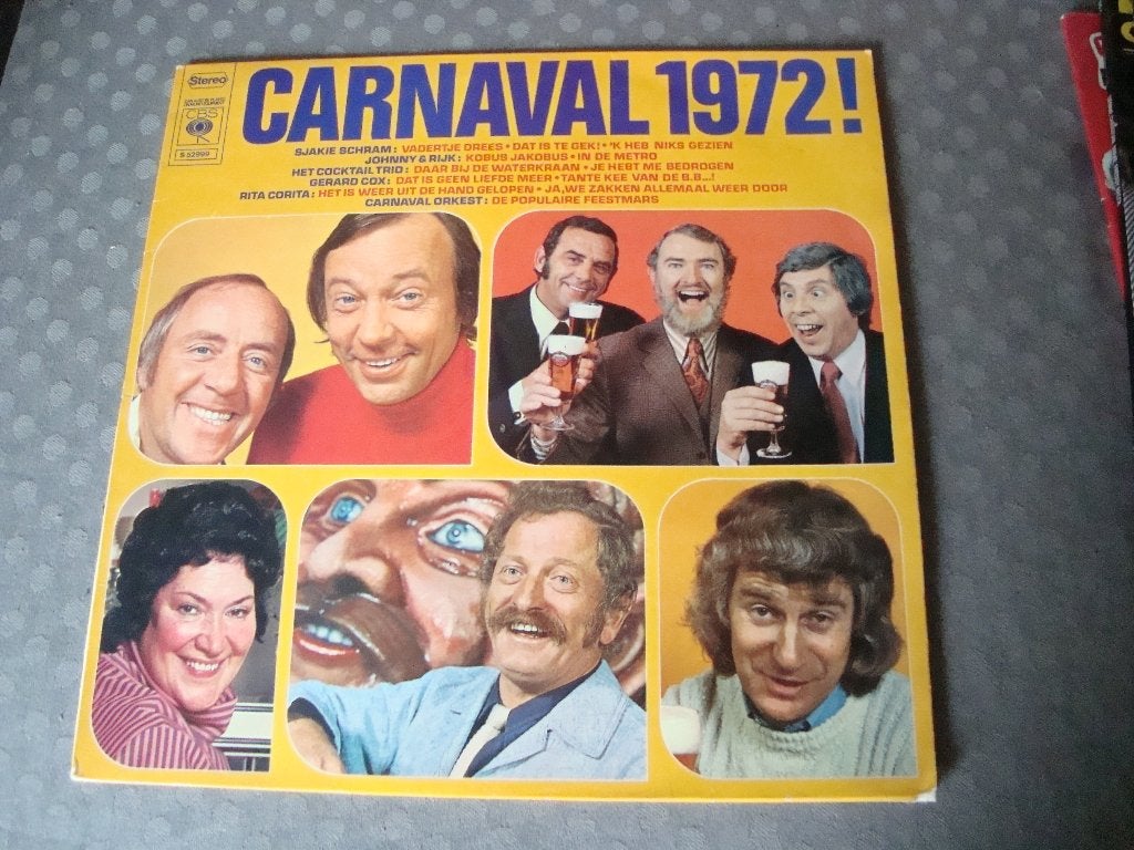 Carnavals lp s per stuk te koop, Ophalen of Verzenden, Zo goed als nieuw, 12 inch, Levenslied of Smartlap