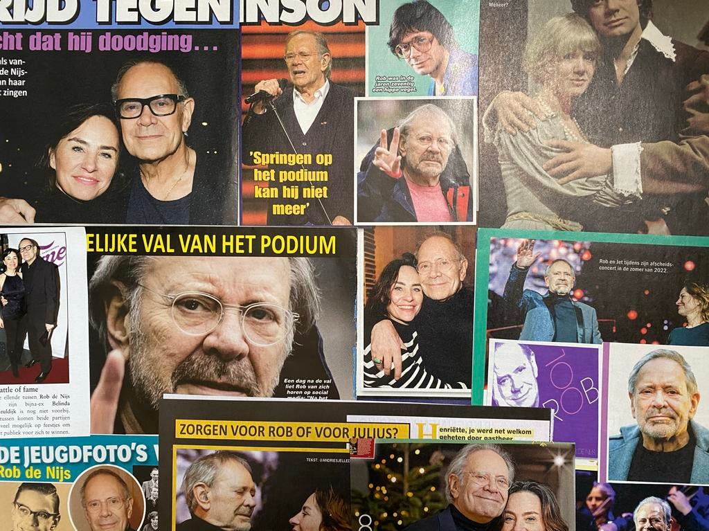 artikelen over Rob de Nijs, Ophalen of Verzenden, Gelezen, Gossip of Showbizz
