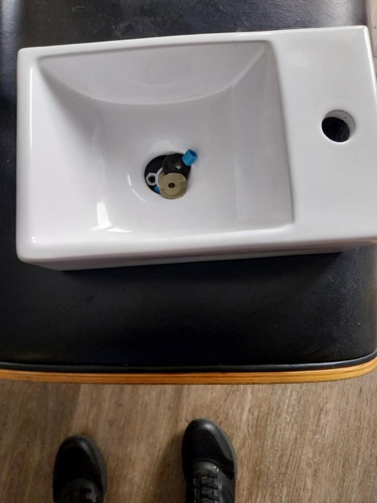 Wasbakje toilet, Ophalen, Nieuw, Toilet