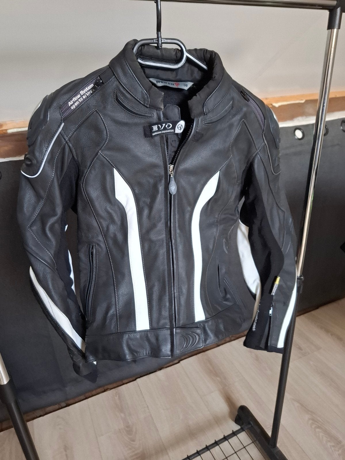 motorjas dames mt38, Motoren, Jas | textiel, Dames, Tweedehands, Ophalen