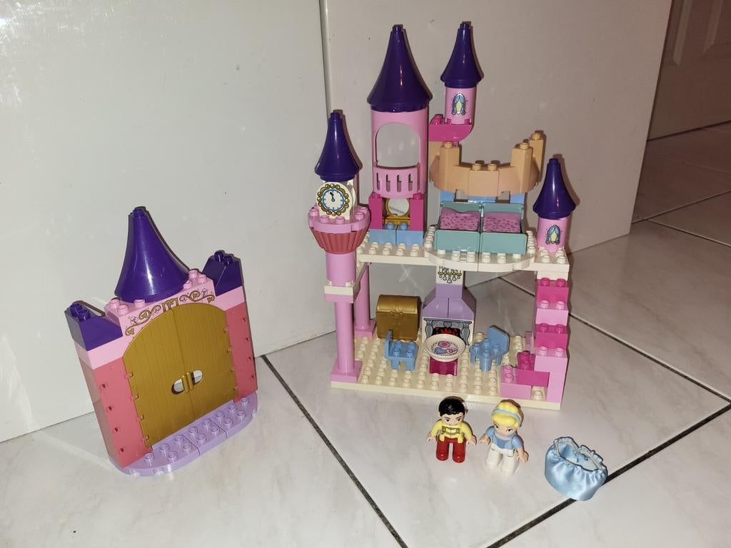 Duplo Disney kasteel van prinses Assepoester, Gebruikt, Ophalen of Verzenden, Duplo, Duplo