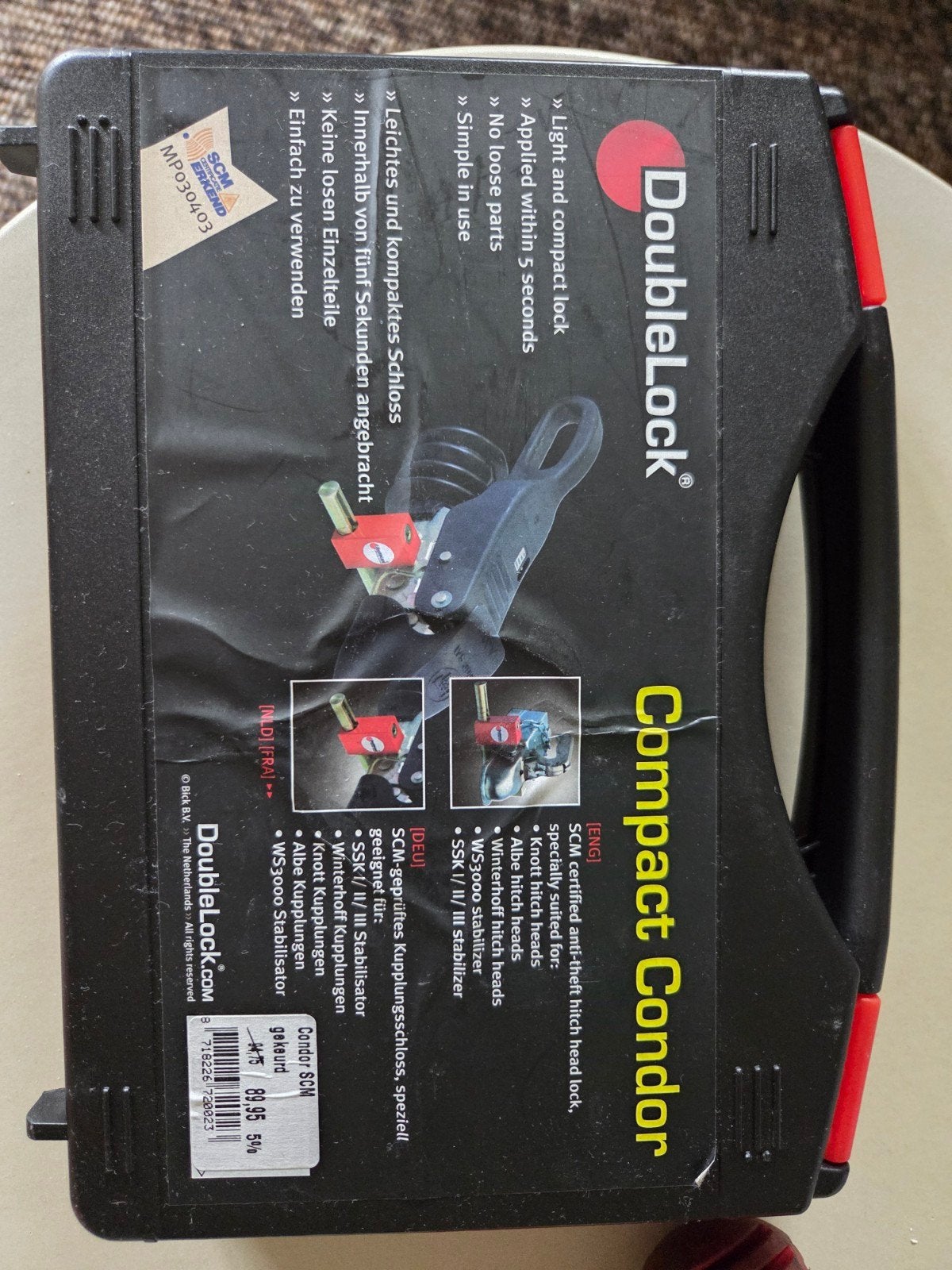 DoubleLock Compact Condor Disselslot SCM Gekeurd, Ophalen of Verzenden, Gebruikt