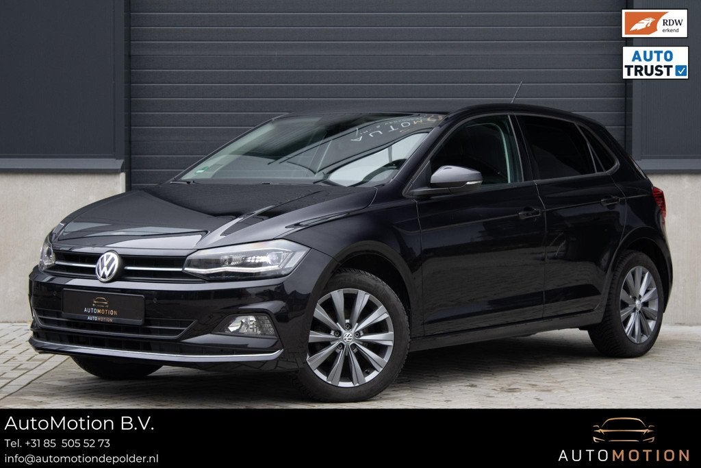 Volkswagen Polo 1.0 TSI Highline Stoelverwarming Cruise cont, Stof, Gebruikt, 95 pk, Met garantie (alle)