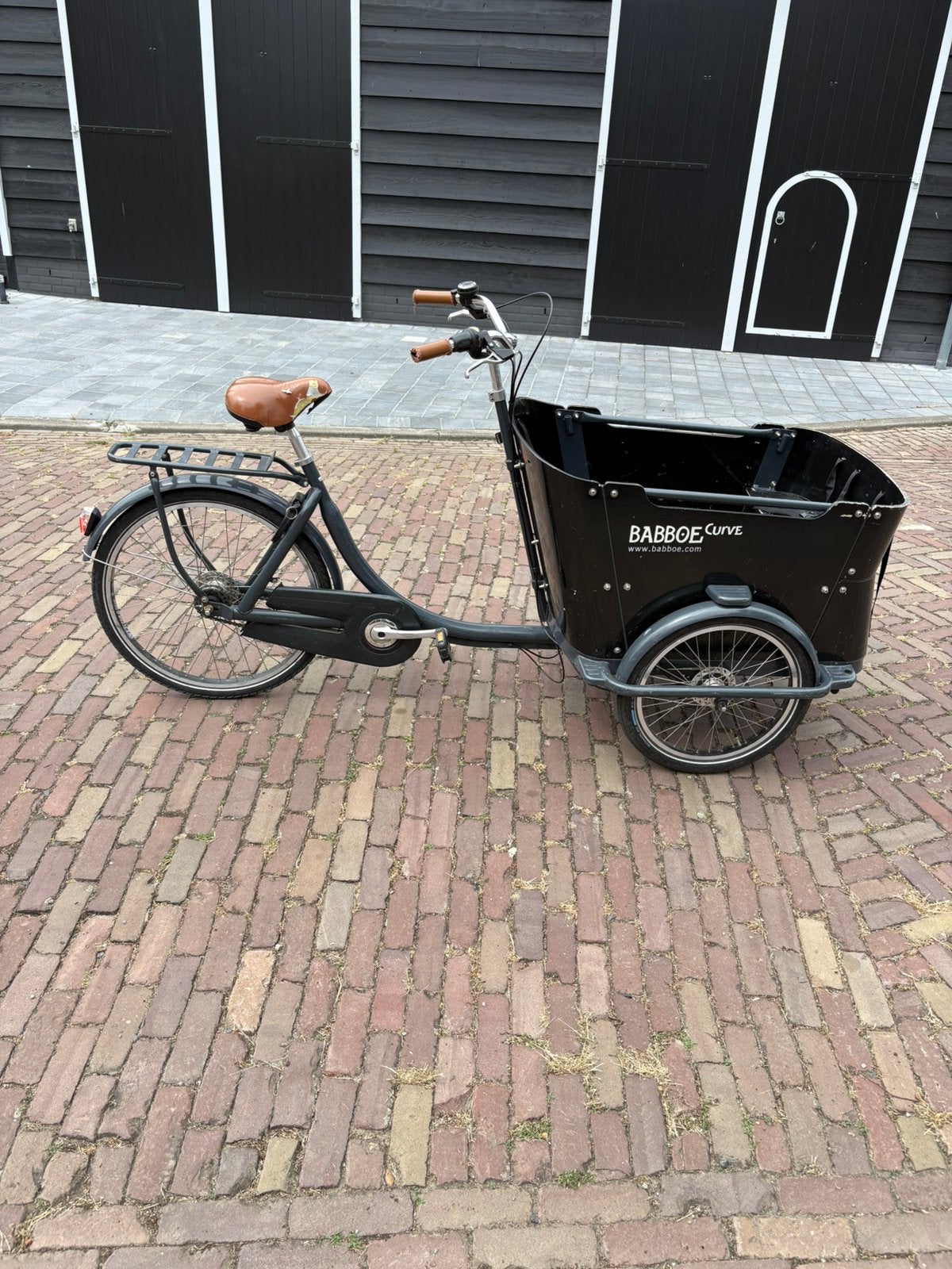 Babboe curve, Fietsen en Brommers, Fietsen | Bakfietsen, Ophalen, Zo goed als nieuw, 4 kinderen of meer