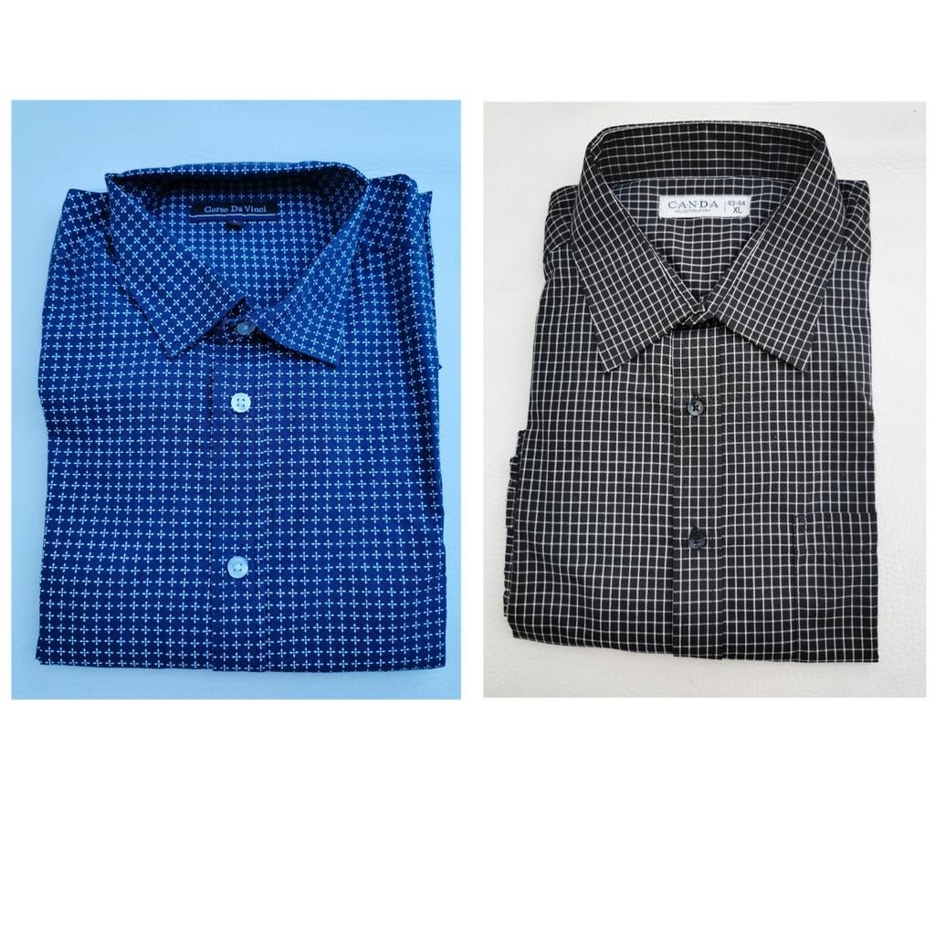 Heren overhemden mt. L/XL, Kleding | Heren, Overige kleuren, Verzenden, Nieuw, C&A
