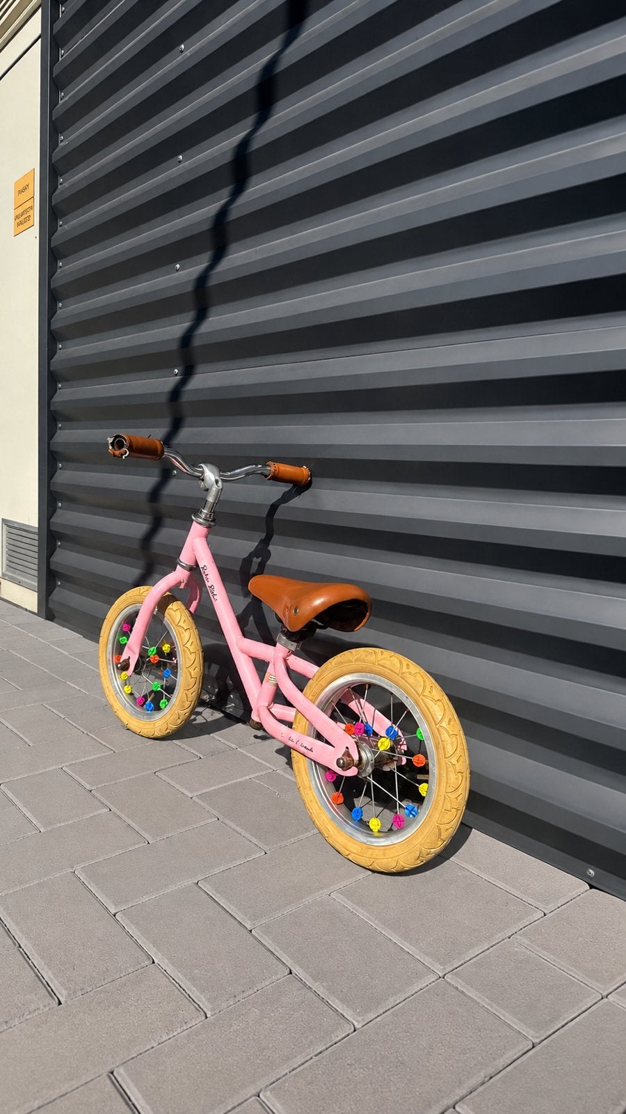 Loopfiets Retro Rider lichtroze, Ophalen, Zo goed als nieuw, Minder dan 16 inch