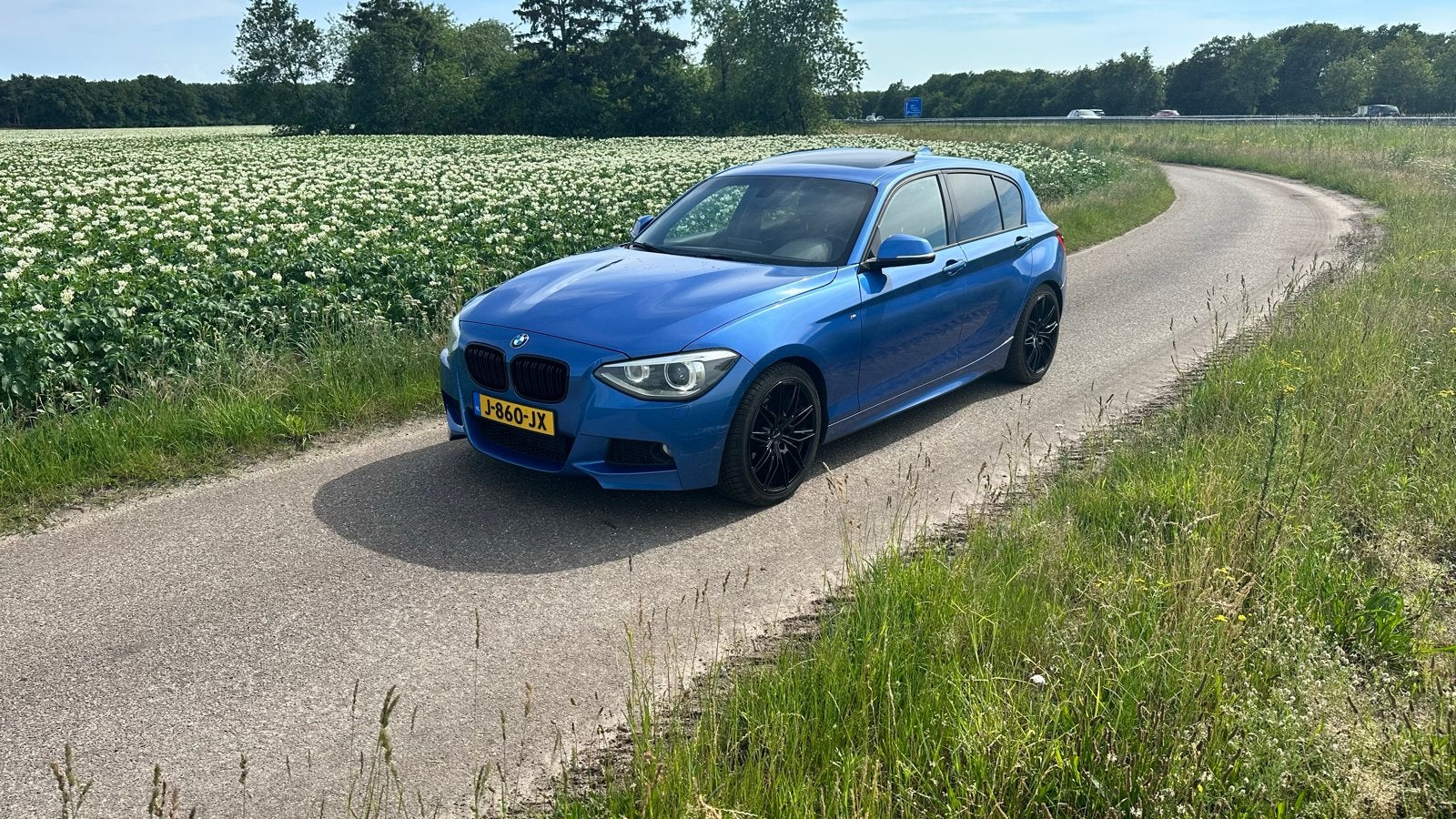 BMW 1-Serie 2.0 125D 5DR AUT 2012 Blauw, 1995 cc, 4 cilinders, Blauw, 1200 kg