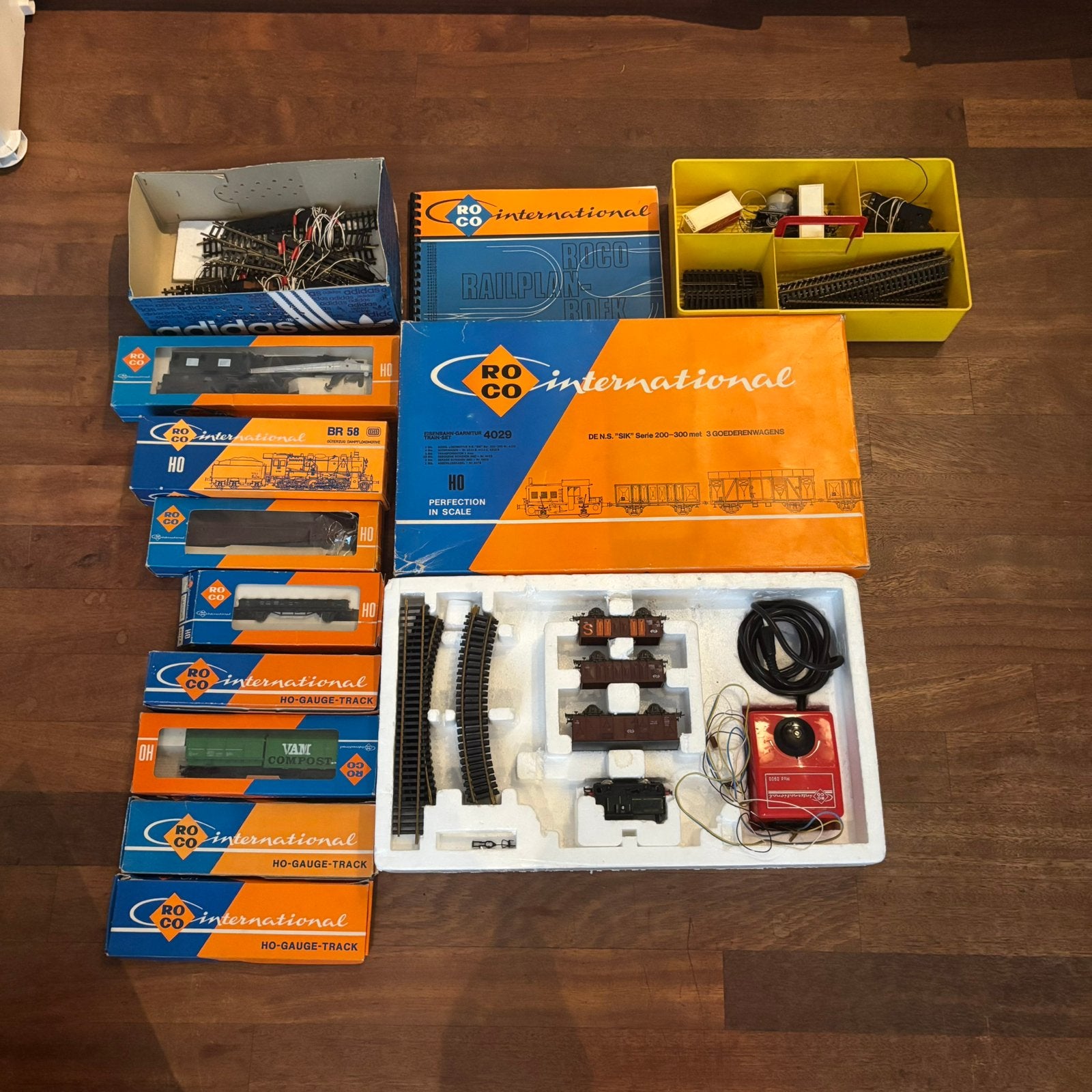 Roco Treinenset, Gelijkstroom, Rails, Ophalen of Verzenden, Zo goed als nieuw