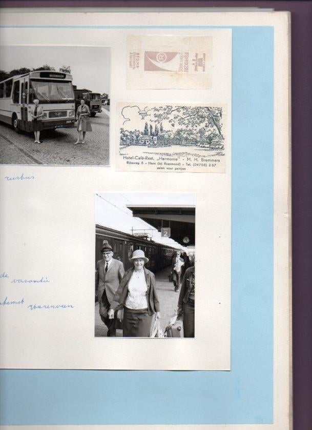 Fotoalbum Plakboek foto 1967 1973 Heerenveen Enkhuizen, 1960 tot 1980, Verzenden, Foto, Zo goed als nieuw