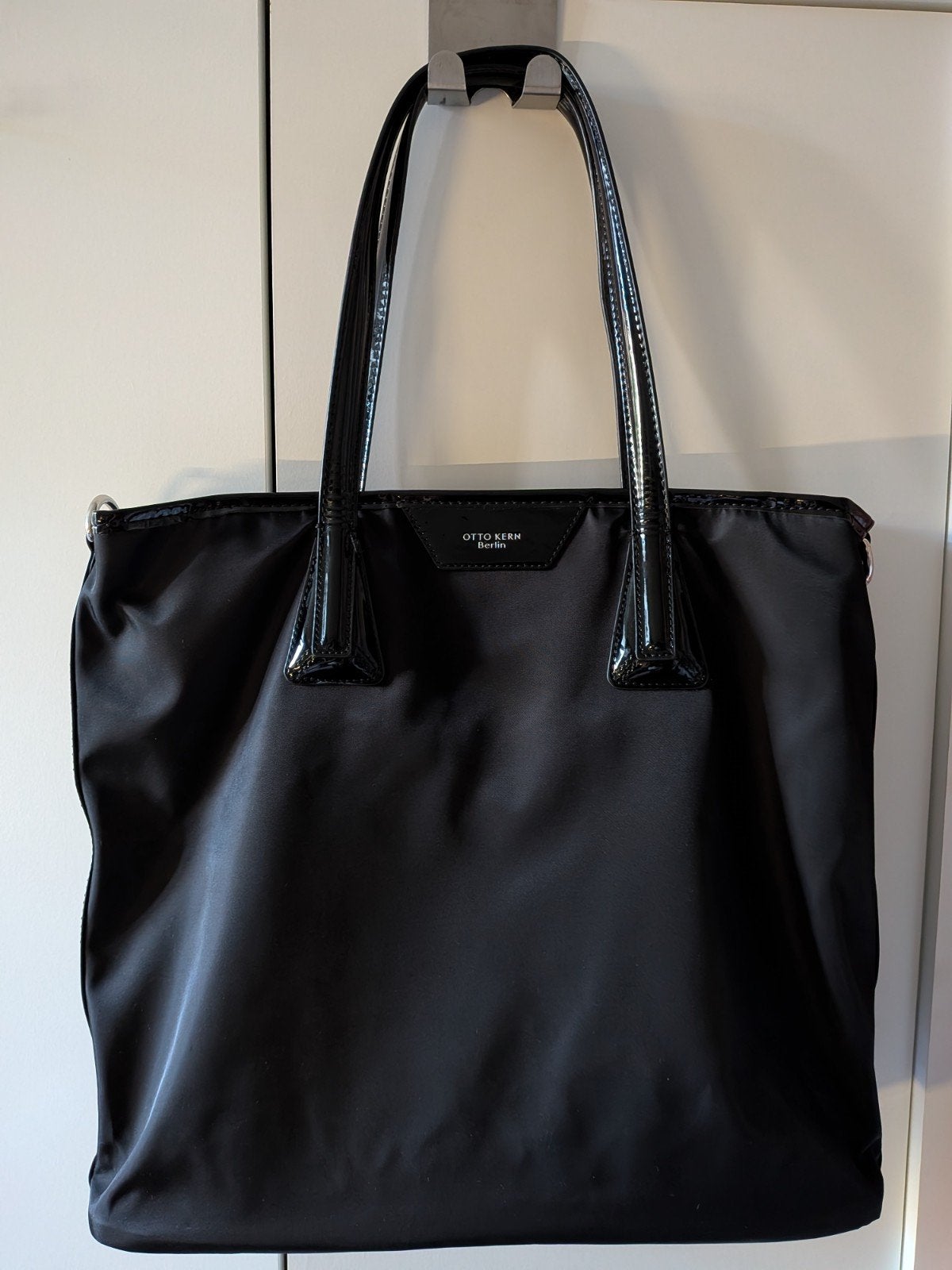 Otto Kern Berlin shopper/handtas zwart, Ophalen of Verzenden, Gebruikt, Zwart, Shopper