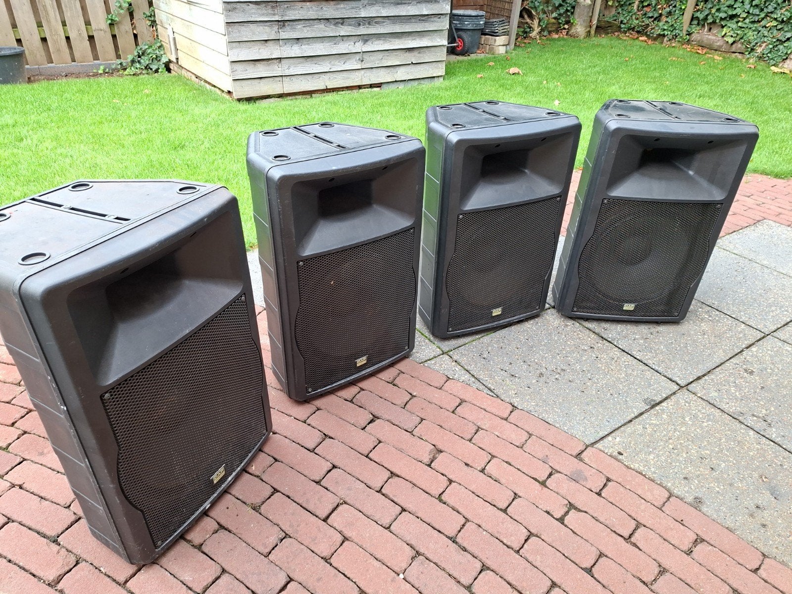 DAP Audio K-115 Pure Power Speakerset - 400 Watt, Ophalen, Gebruikt, Speakerset, Overige merken