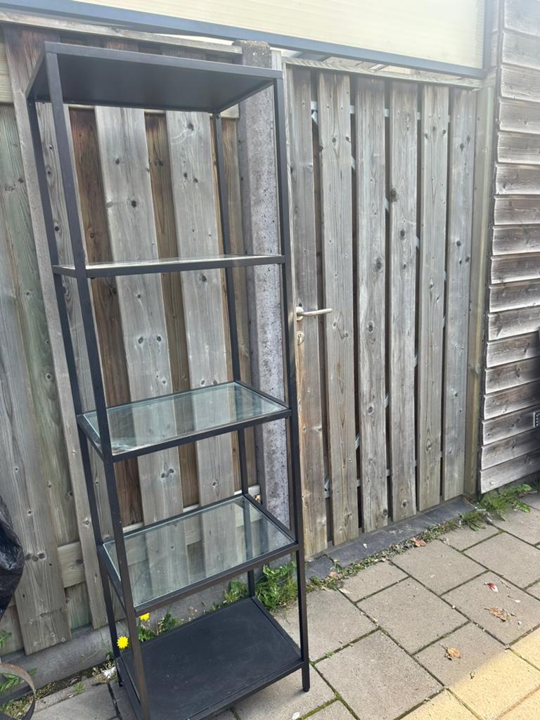 Ikea kast, Ophalen, Zo goed als nieuw, Glas, 150 tot 200 cm