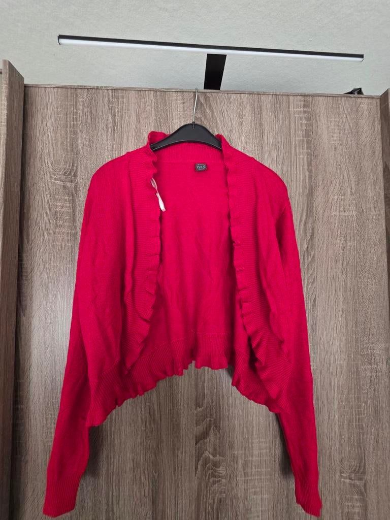 Dames vest rood, Ophalen of Verzenden, Zo goed als nieuw, Rood, Overige typen
