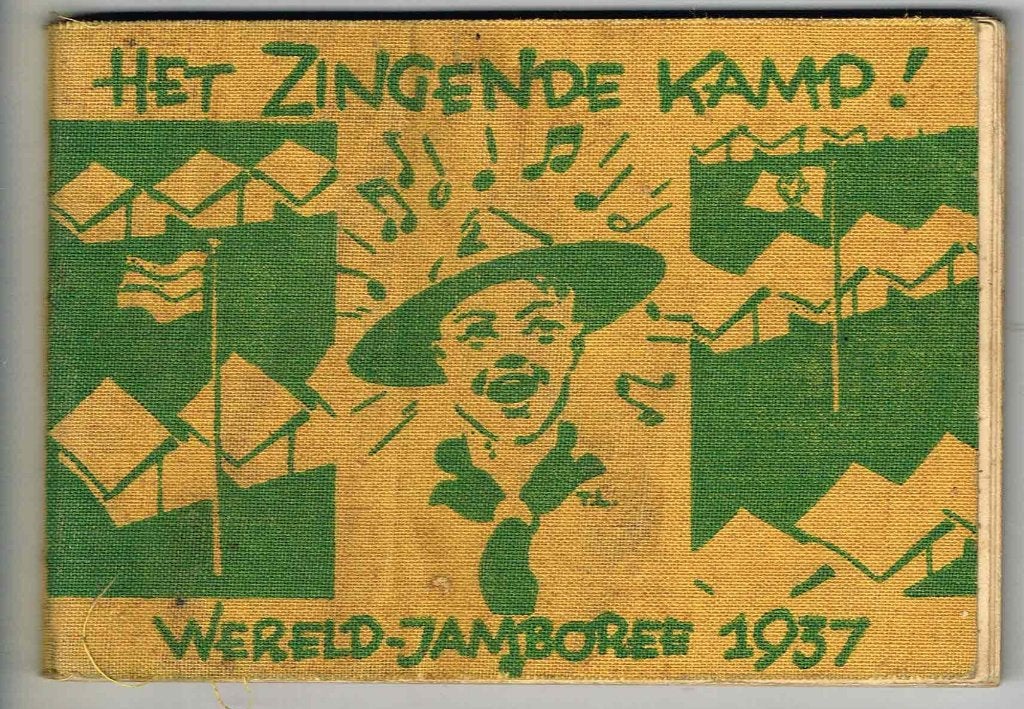 Scouting Wereld Jamboree 1937 Zangbundel Zingende kamp, Ophalen of Verzenden, Gebruikt, Boek of Tijdschrift