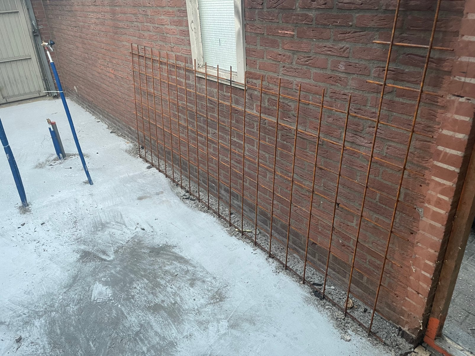 Bouwstaalnet rond 8, Doe-het-zelf en Verbouw, Ophalen, Zo goed als nieuw