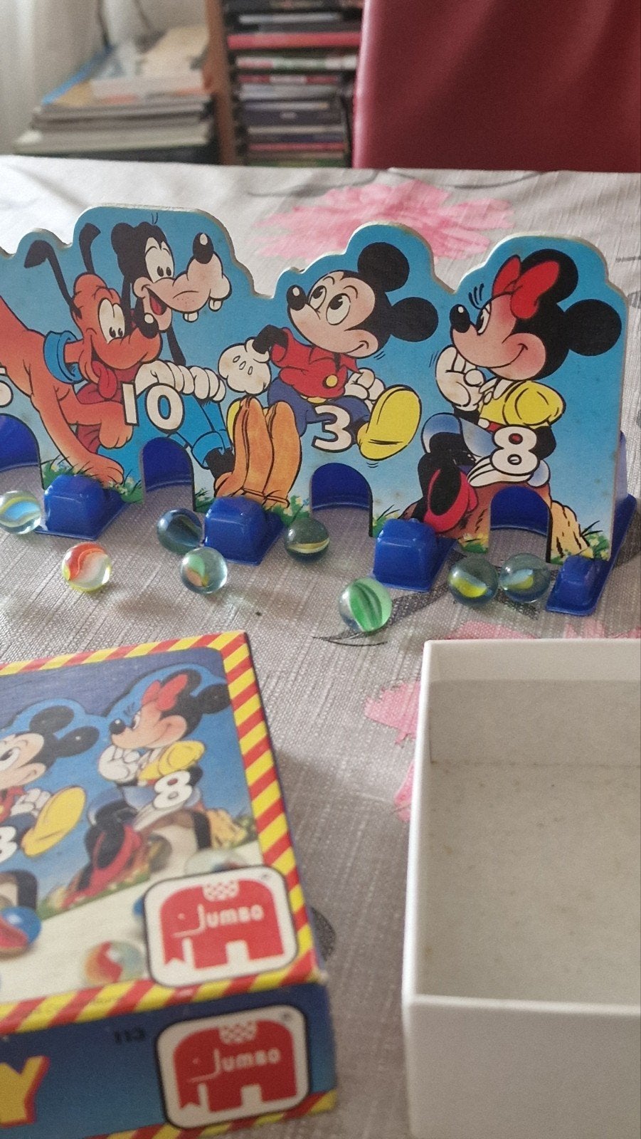 Vintage Disney Partybaan Knikkerspel van Jumbo, Ophalen of Verzenden