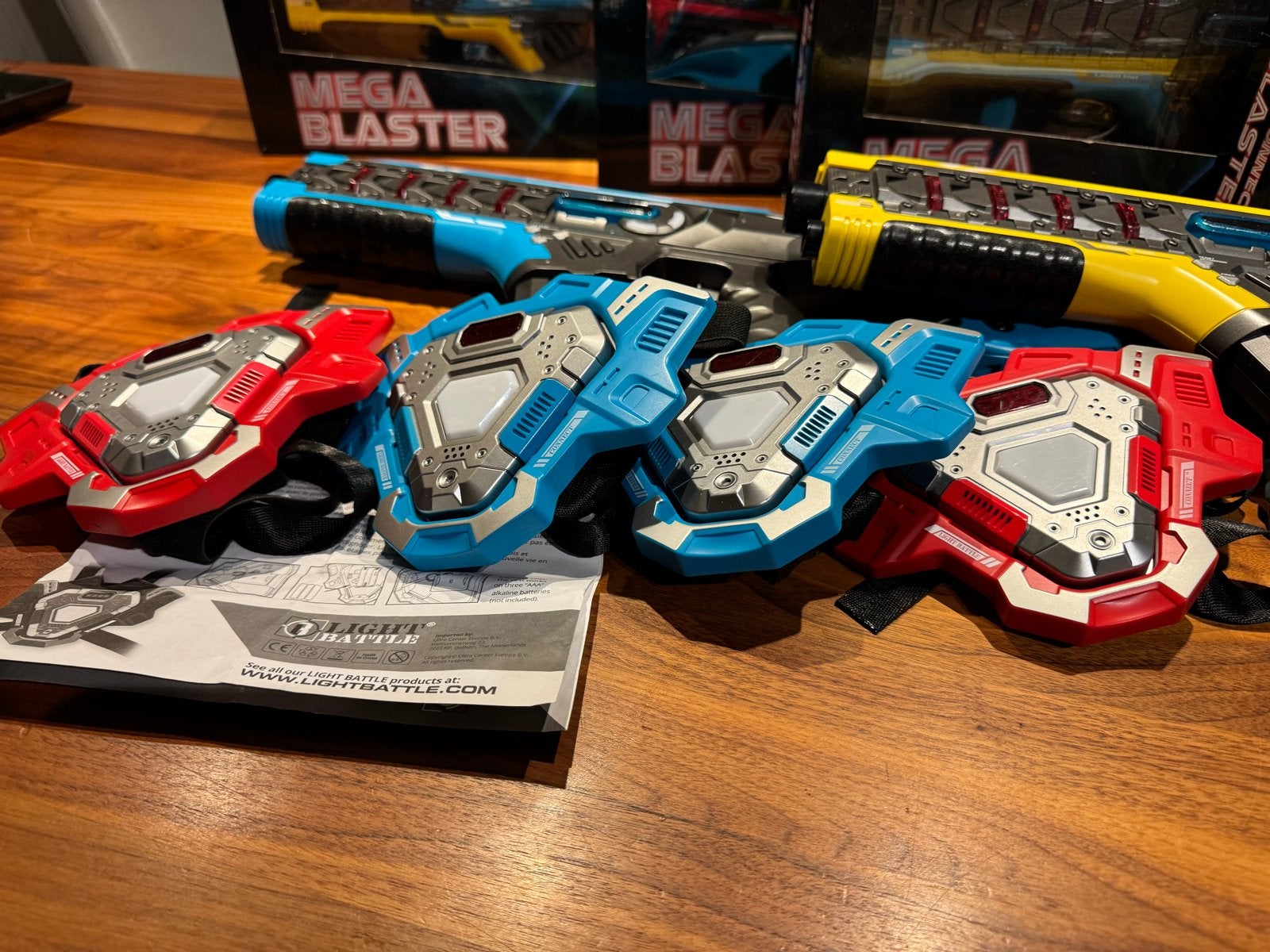 Light Battle Connect Lasergame Set -  9 geweren en meer, Ophalen of Verzenden, Zo goed als nieuw, Jongen of Meisje