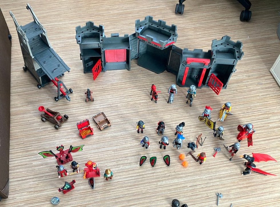 Playmobil kasteel met heel veel extra’s, Ophalen of Verzenden, Gebruikt, Losse onderdelen, Kasteel/Fort