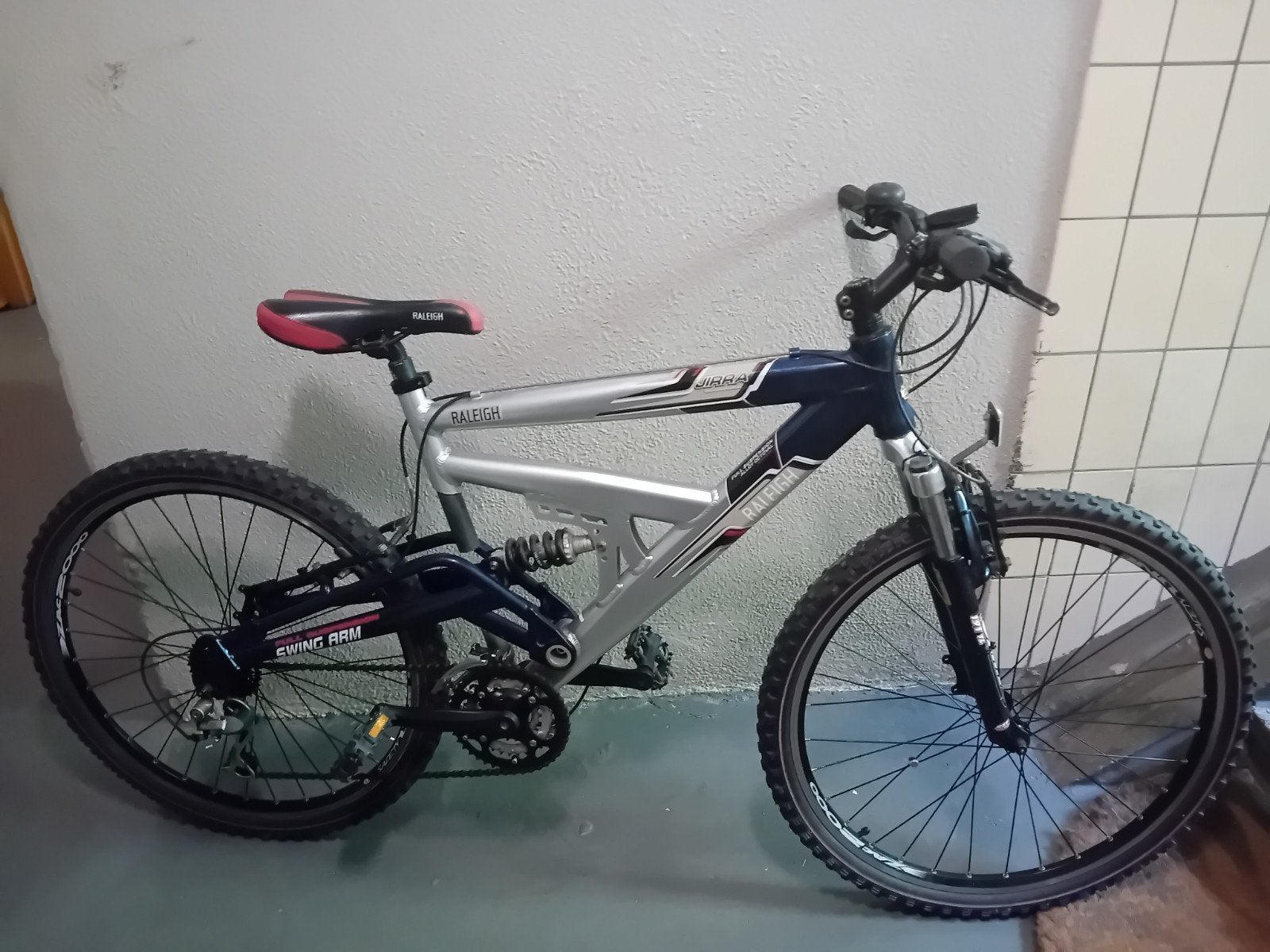 Jongensfiets mountainbike, Ophalen, Gebruikt, Staal, 24 inch of meer