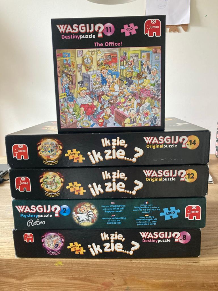 Wasgij Puzzels - Diverse Edities (5 stuks), Hobby en Vrije tijd, Denksport en Puzzels, Ophalen, 500 t/m 1500 stukjes, Zo goed als nieuw