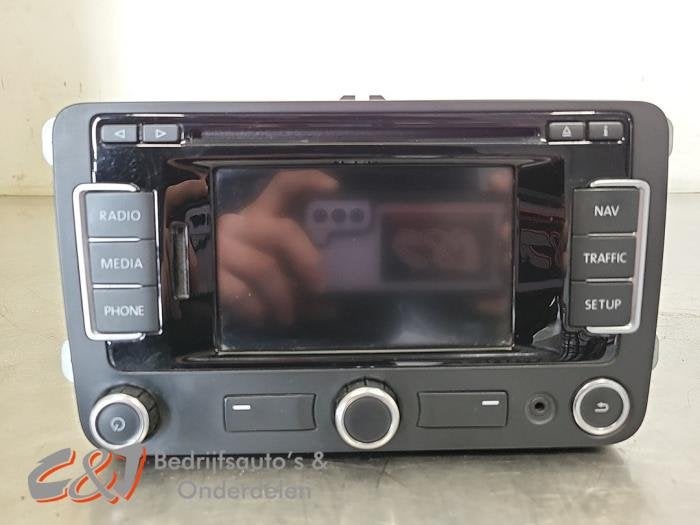 Radio van een Volkswagen Transporter, Gebruikt, -, Volkswagen, -
