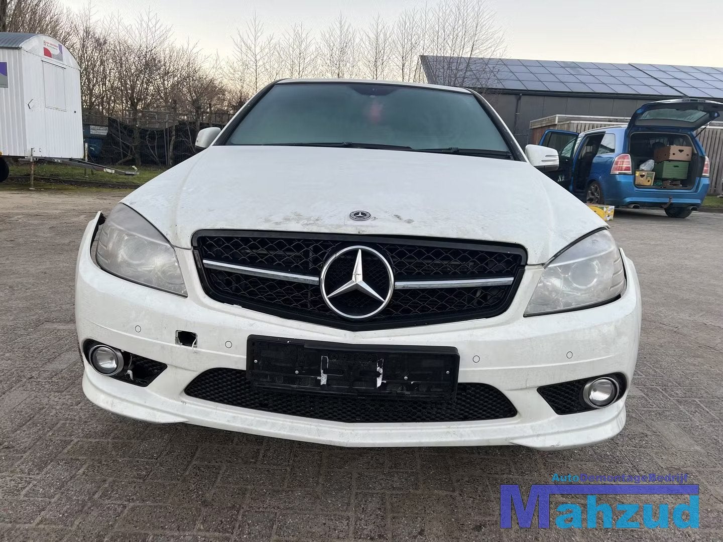 MERCEDES C KLASSE W204 WIT 650 Onderdelen demontage, Gebruikt, Mercedes-Benz AG, Mercedes-Benz, Ophalen of Verzenden