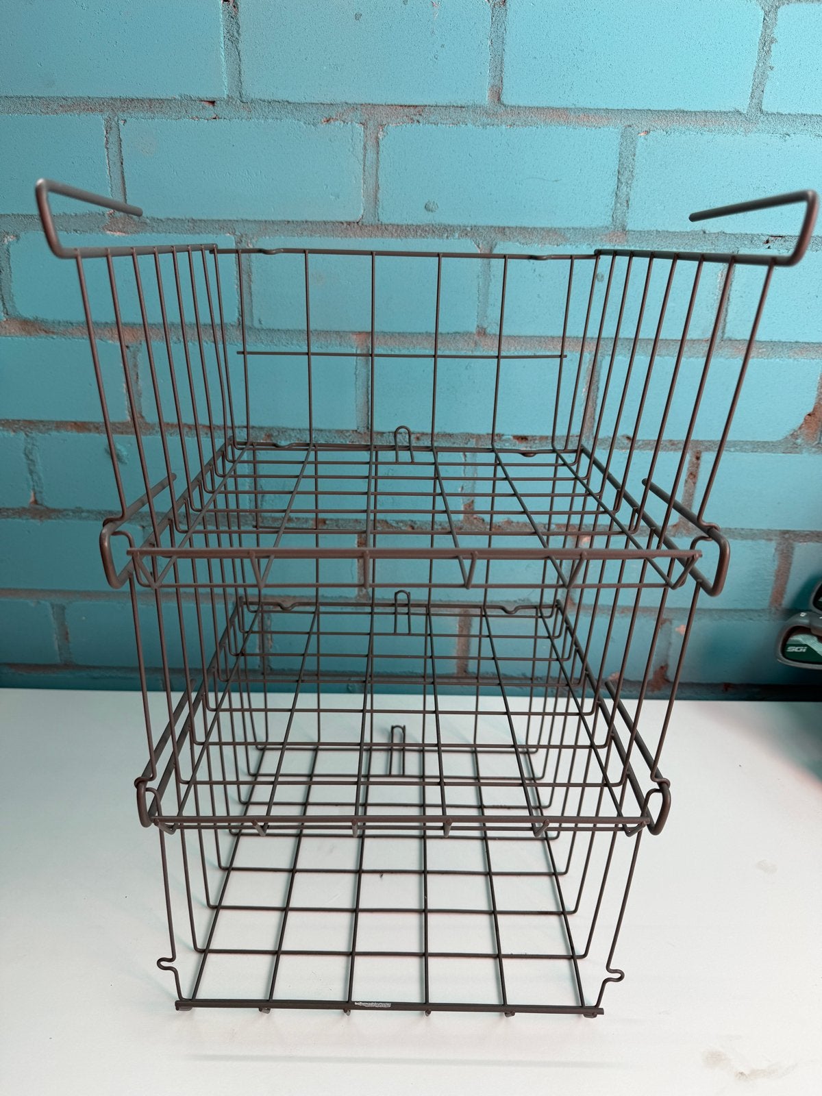 IKEA OBSERVATÖR Clip-on Baskets – Set van 3, Ophalen
