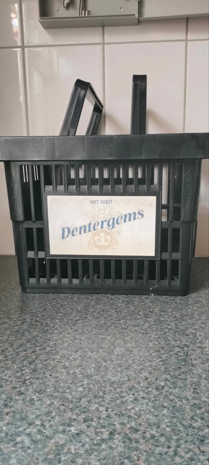 Bierdrager met logo's van Palm, Dentergems en Grimbergen, Ophalen of Verzenden, Gebruikt, Overige typen, Palm
