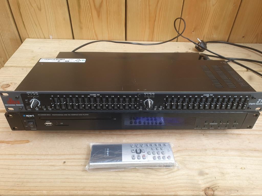 apart usb cd en sd apeler, Ophalen of Verzenden, Zo goed als nieuw, Minder dan 500 watt
