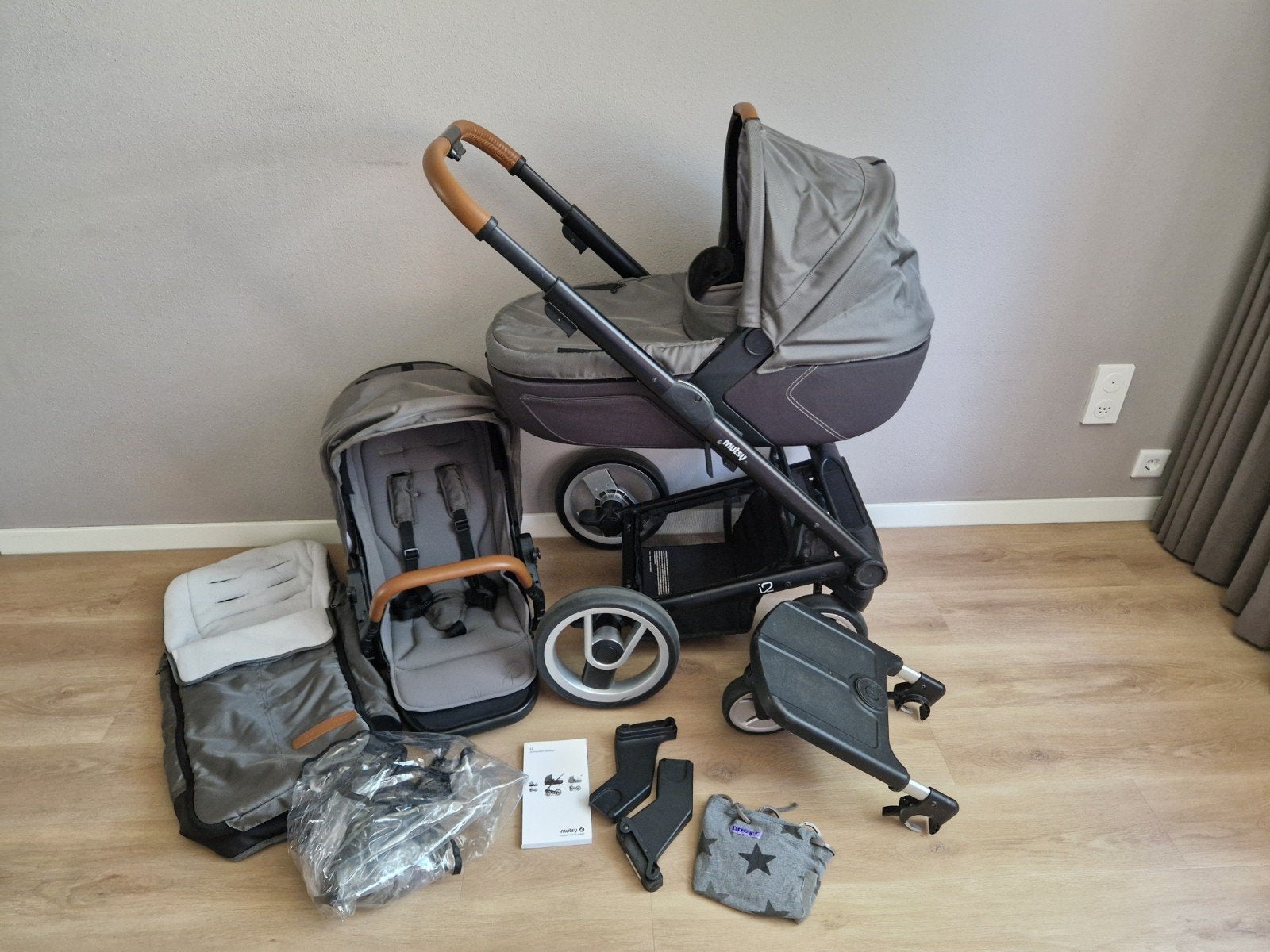Mutsy i2 kinderwagen, Ophalen, Gebruikt, Mutsy