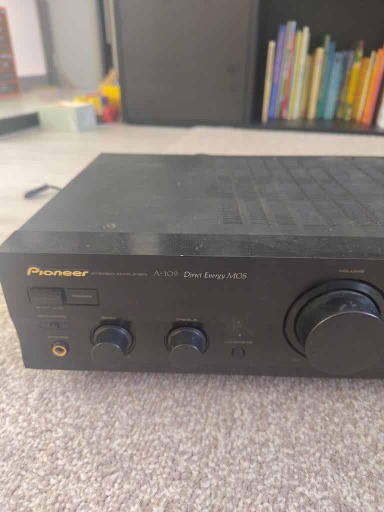 Pioneer A-109 Stereo Versterker - Direct Energy MOS, Ophalen, Gebruikt, Pioneer, Minder dan 60 watt