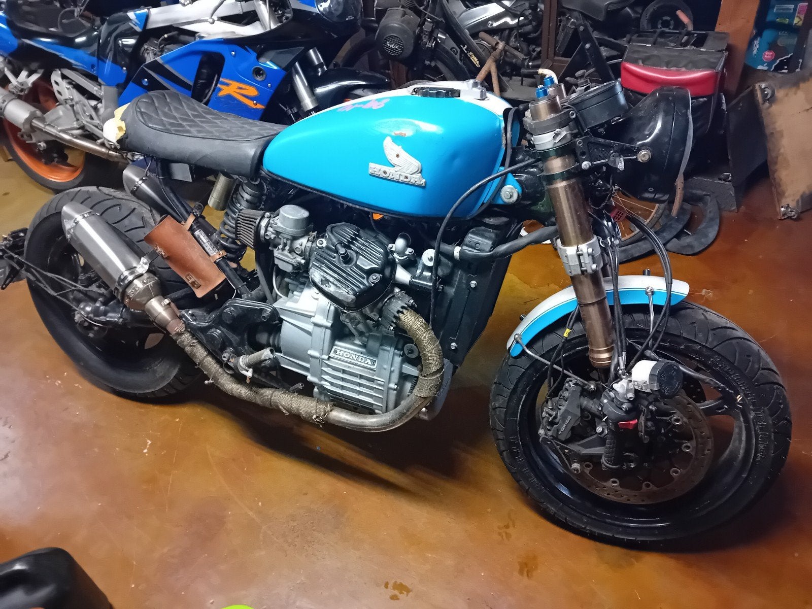 Honda CX500 Onderdelen gsxr k5 voorvork cx 500 parts, Honda Motor Co., Ltd., Gebruikt, 1-1 Minamiaoyama 2-chome, Minato-ku, Tokyo 107-8556, Japan