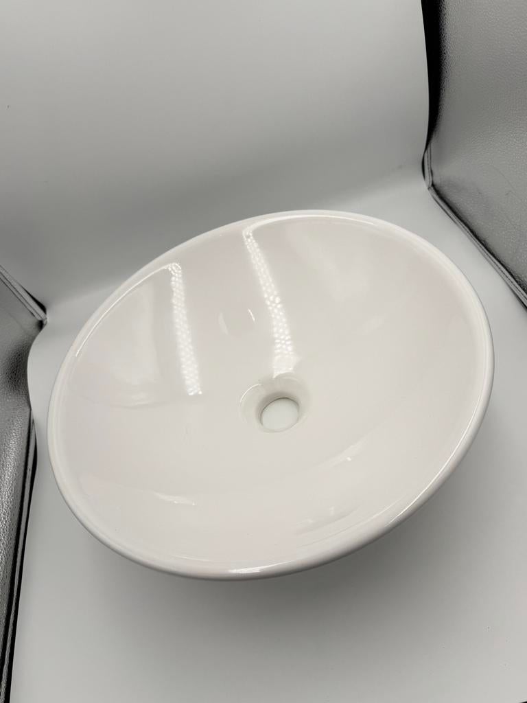 Keramische waskom wit glans rond - Showroom uitverkoop, Ophalen, Plieger, Info@plieger.nl, Nieuw