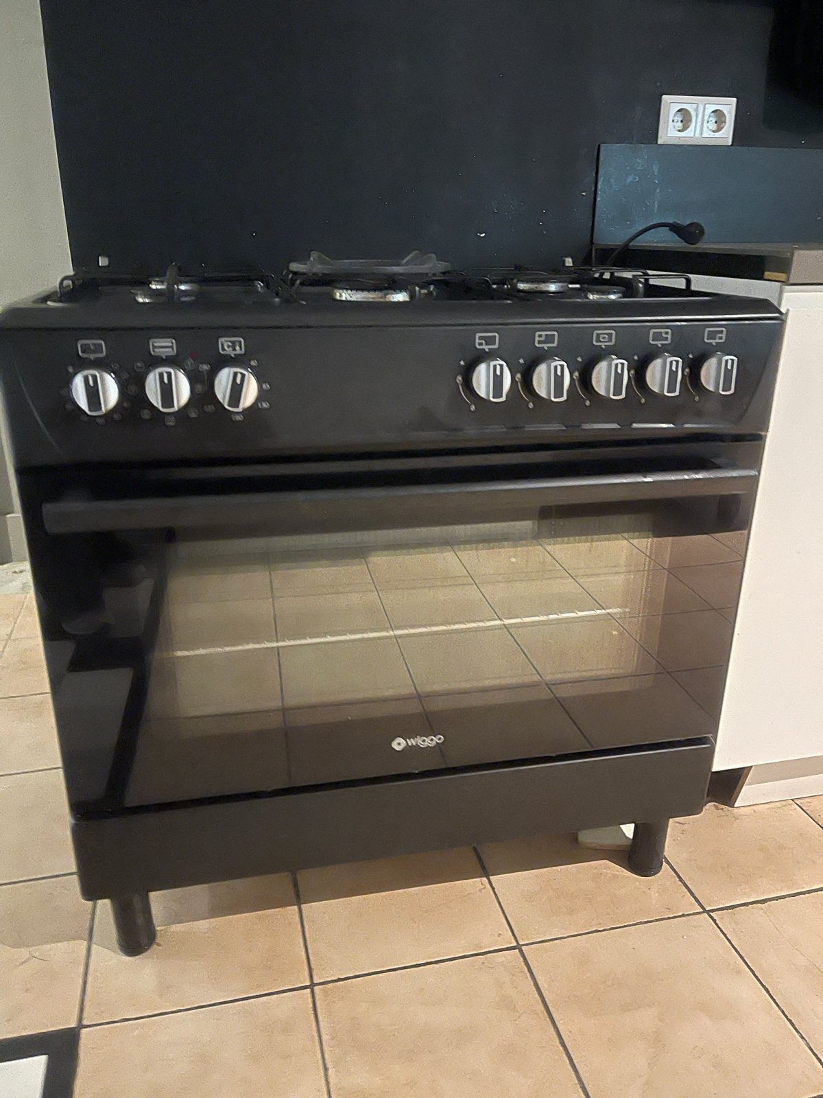 Wiggo oven - Gebruikt, Minder dan 45 cm, Oven, Ophalen of Verzenden, Vrijstaand