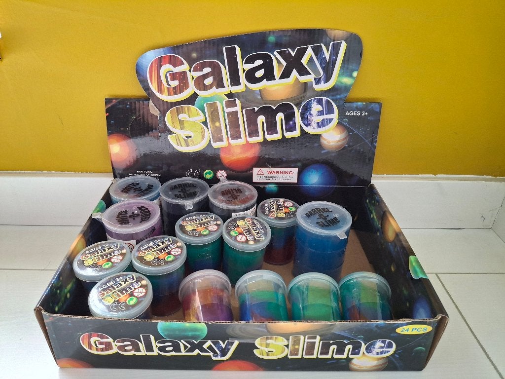 Galaxy Slime - 15 stuks displaydoos.markhandel Slijm 14,95, Ophalen of Verzenden, Nieuw