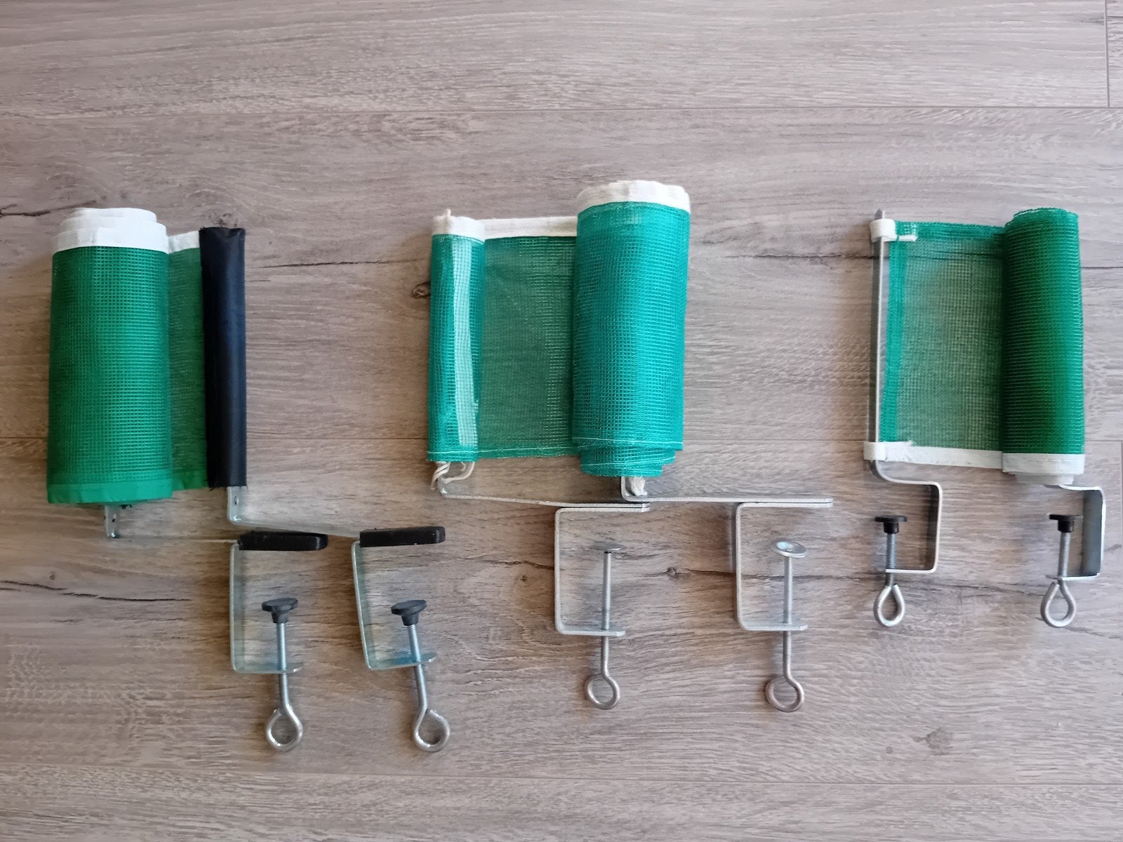 Tafeltennis Netten set van 3 x stuk.Per stuk €10.00.  Nieuw, Ophalen, Nieuw