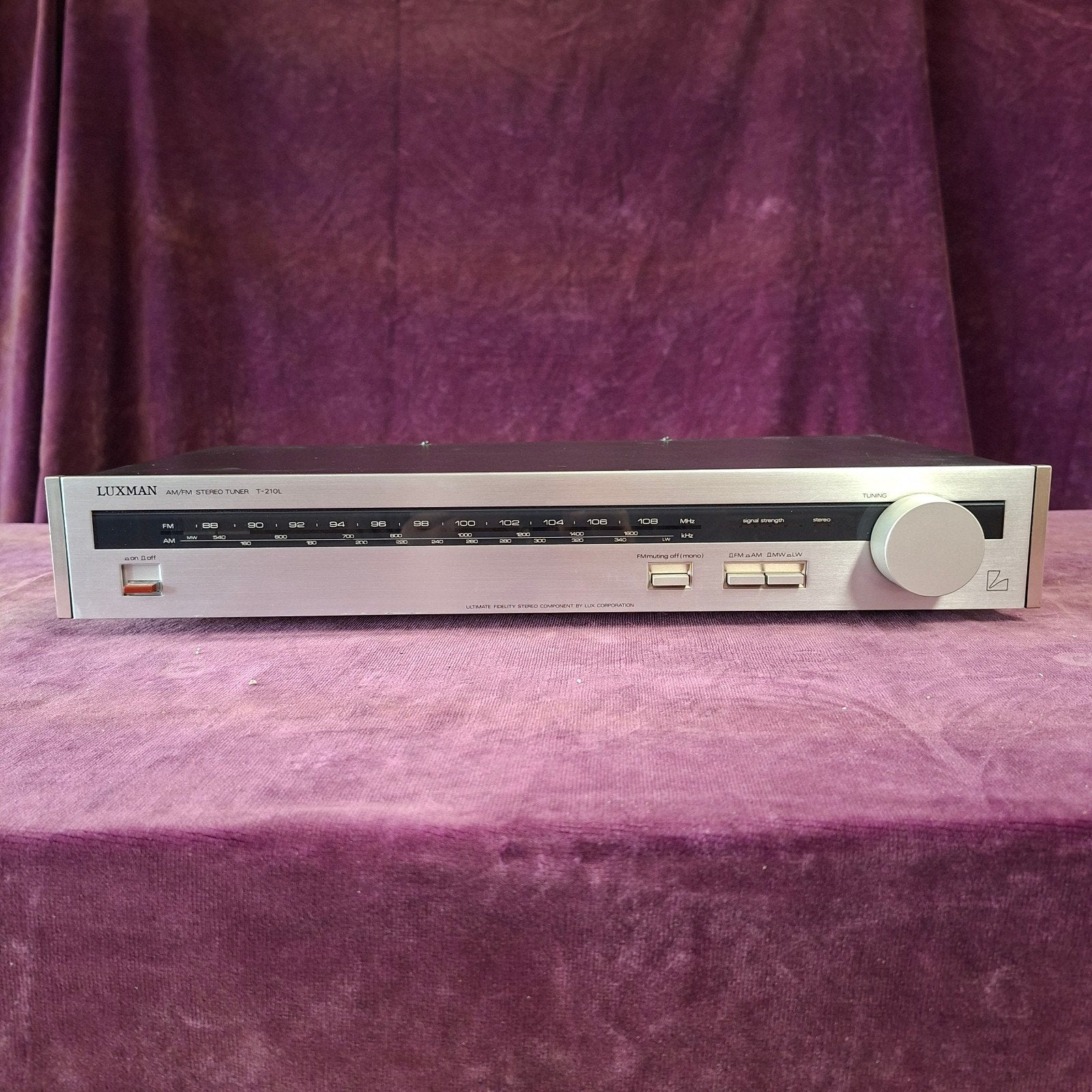 luxman tuner 210l, Audio, Tv en Foto, Ophalen